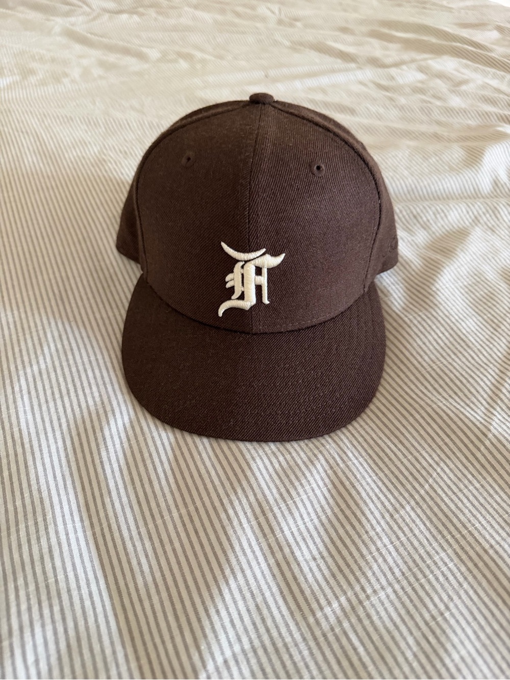 Fear of God Brown New Era Size 7